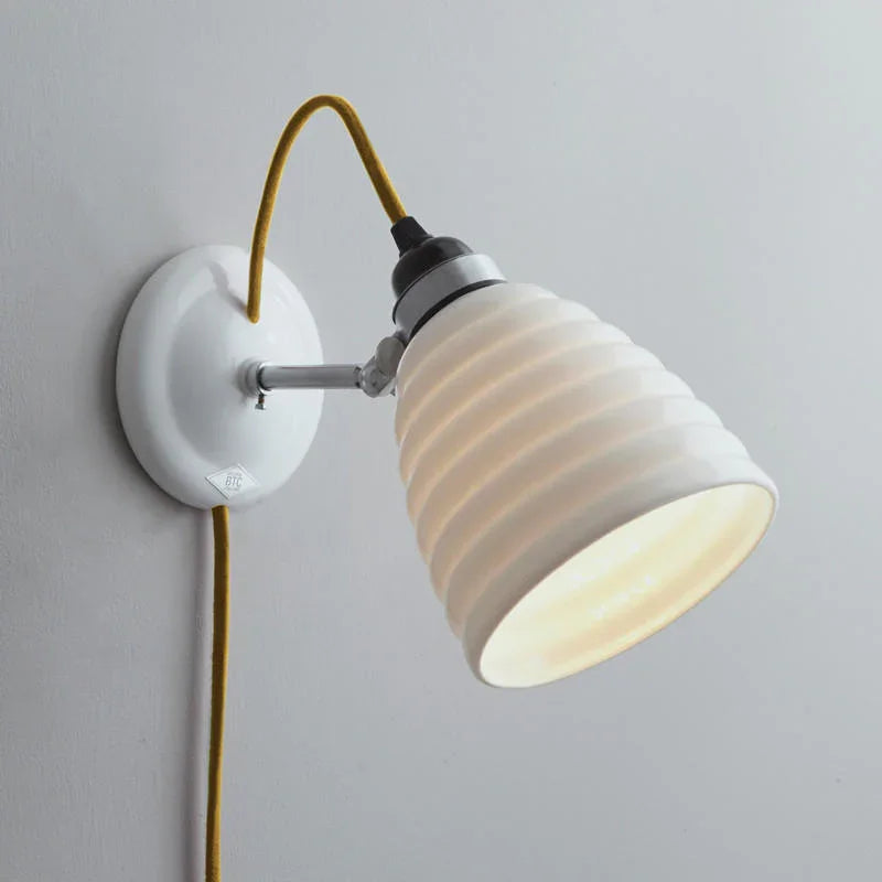 Original BTC Hector Bibendum Plug Switch & Cable Wall Light | All Square Lighting
