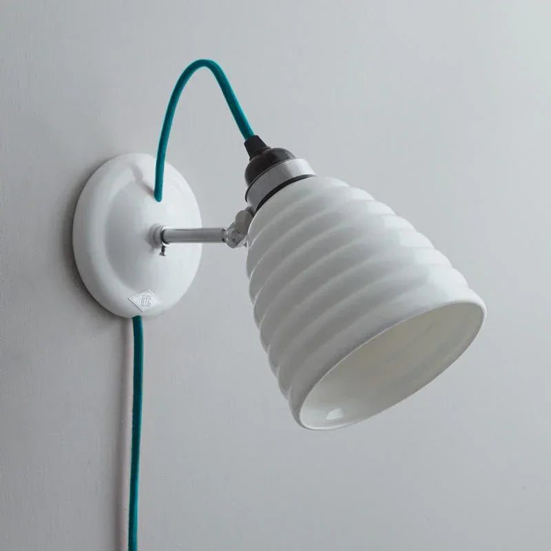 Original BTC Hector Bibendum Plug Switch & Cable Wall Light | All Square Lighting