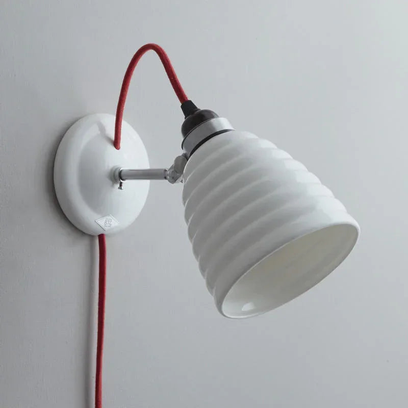 Original BTC Hector Bibendum Plug Switch & Cable Wall Light | All Square Lighting