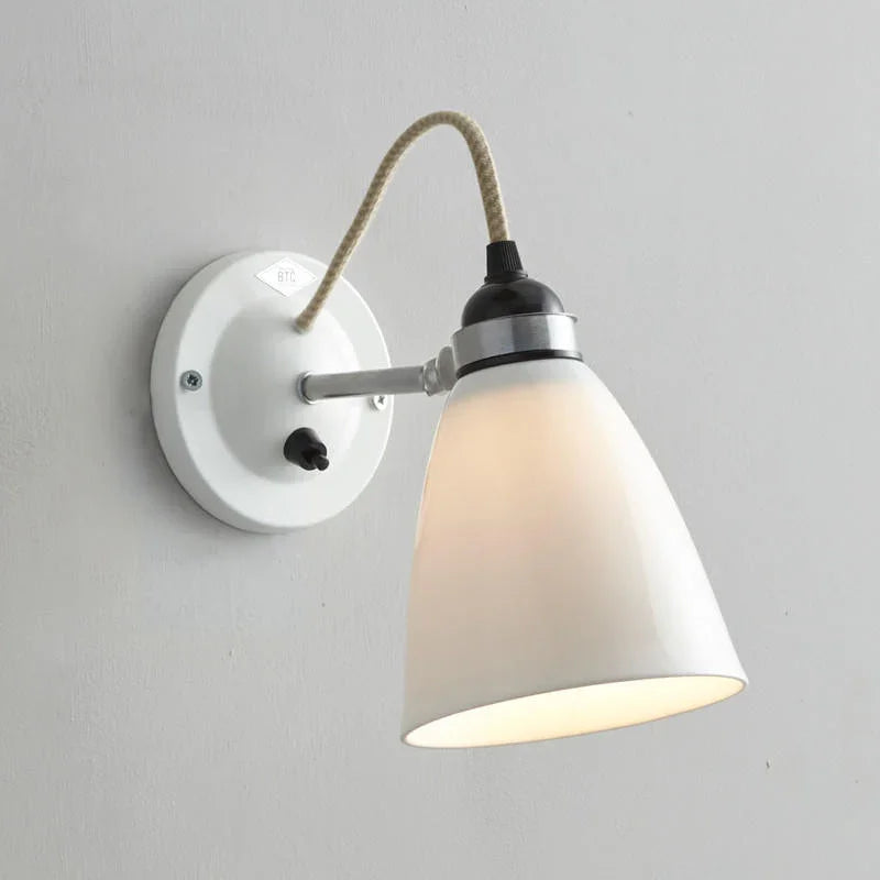 Original BTC Hector Medium Dome Switched Wall Light | All Square Lighting