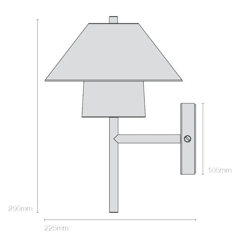 Original BTC Oxford Double Wall Light | All Square Lighting