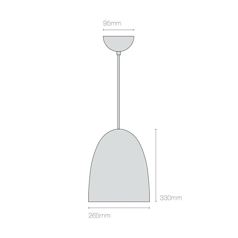 Original BTC Stanley Large Pendant Light | All Square Lighting