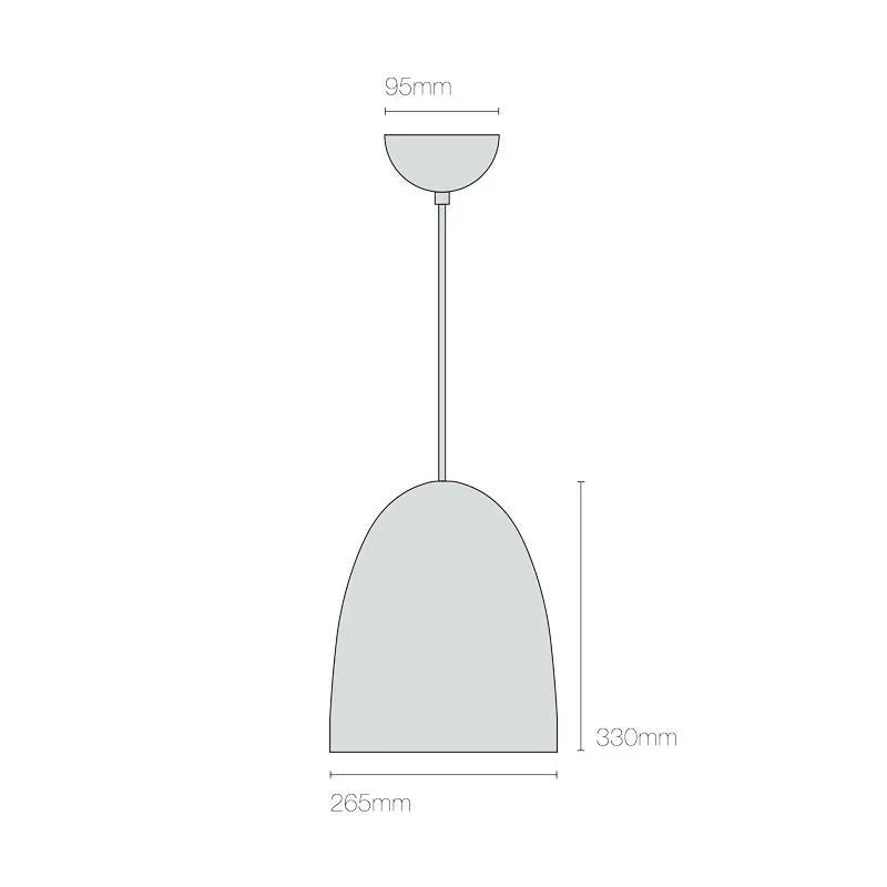 Original BTC Stanley Large Pendant Light | All Square Lighting