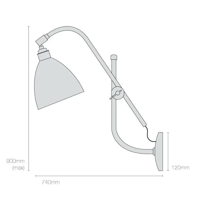 Original BTC Task Wall Light | All Square Lighting