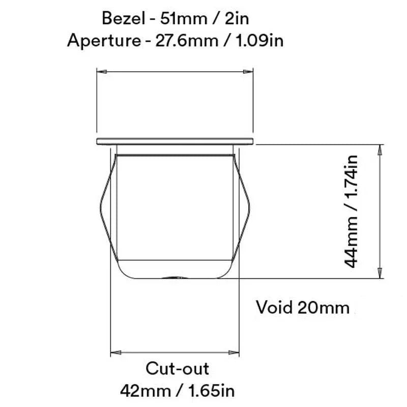 Orluna Toto Mini Uplight | All Square Lighting