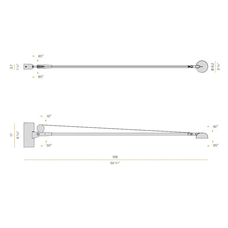 Panzeri Opuntia Wall Light | All Square Lighting