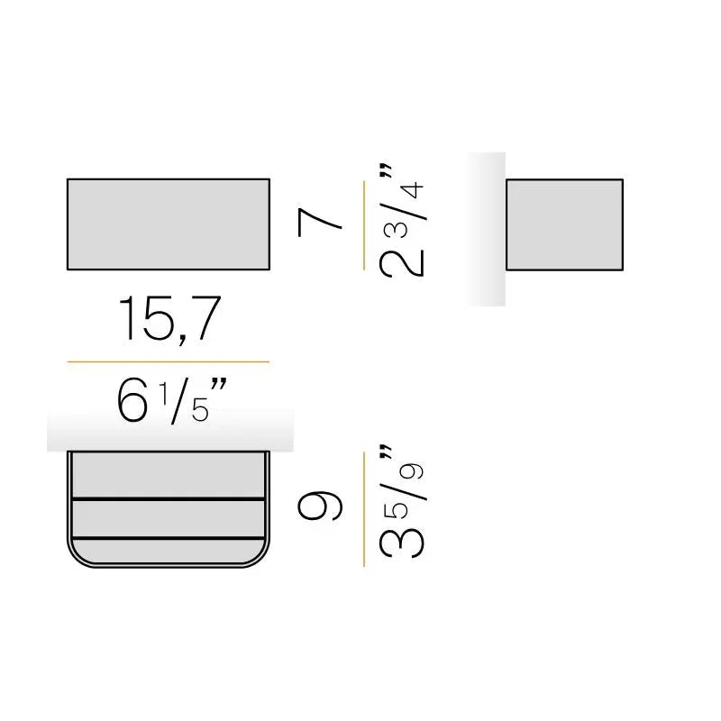 Panzeri Toy R 16 Wall Light | All Square Lighting