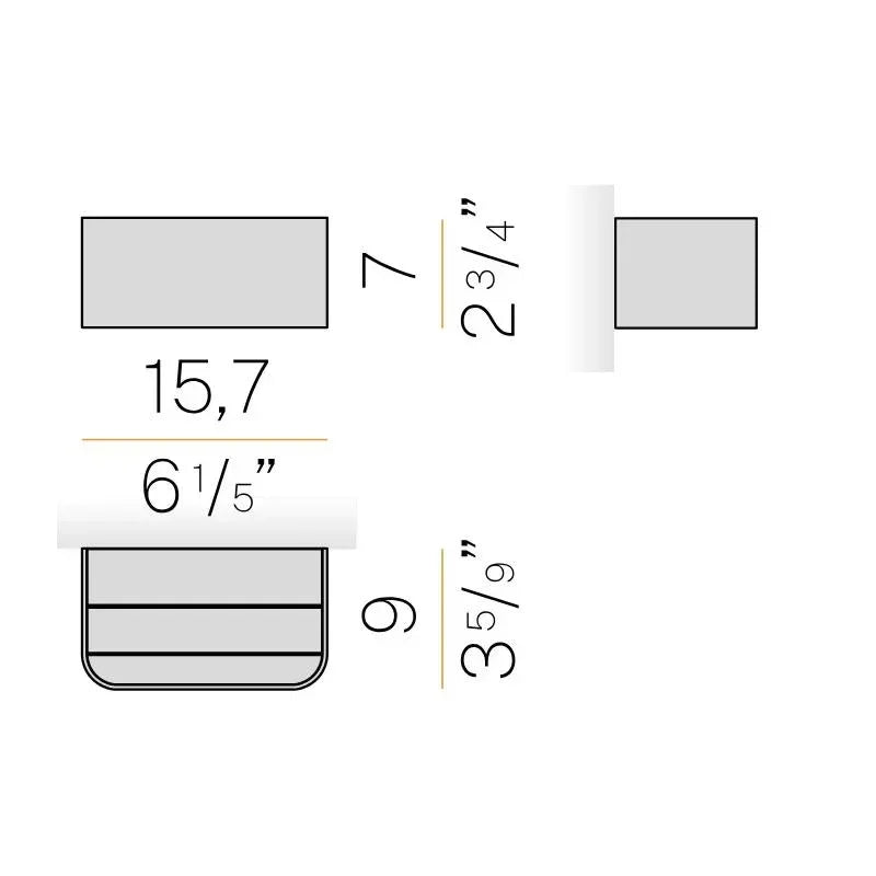 Panzeri Toy R 16 Wall Light | All Square Lighting