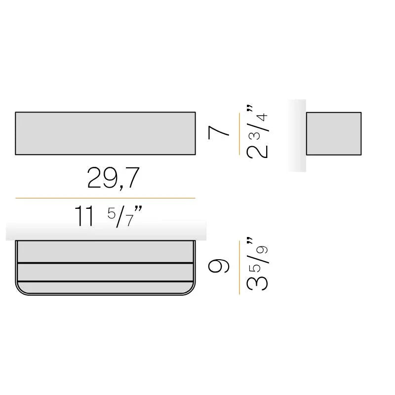 Panzeri Toy R 30 Wall Light | All Square Lighting