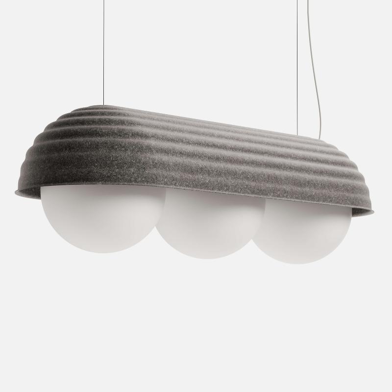 RBW Bon Large Triple Pendant Light | All Square Lighting