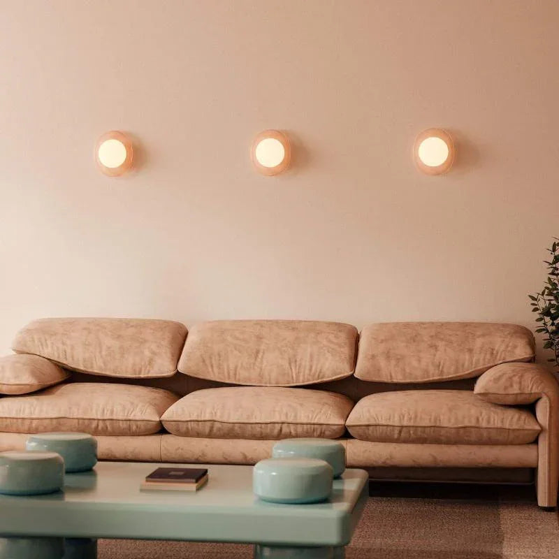 RBW Crepe Medium Wall Light | All Square Lighting