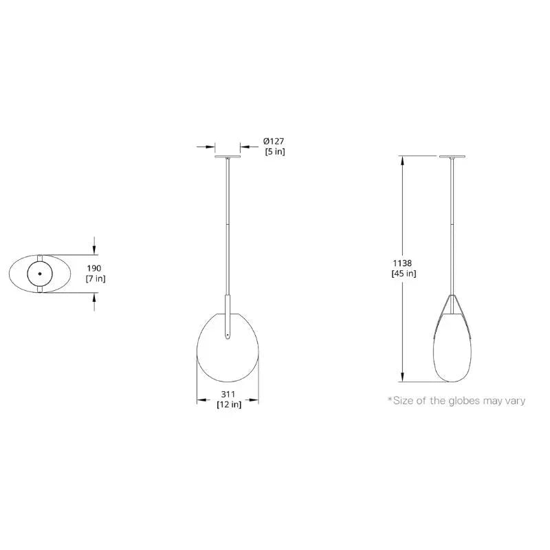 RBW Gala Large Pendant Light | All Square Lighting