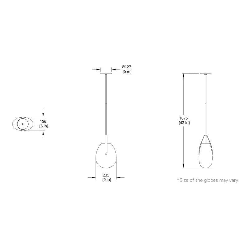 RBW Gala Small Pendant Light | All Square Lighting