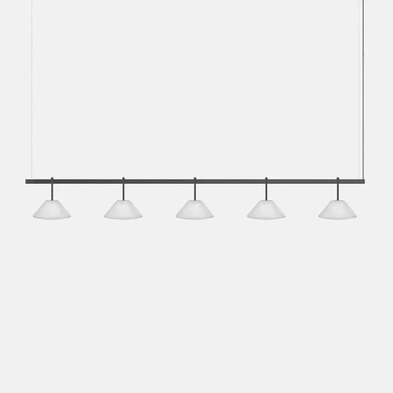 RBW Highline 8’ 5 Head Pendant Light | All Square Lighting