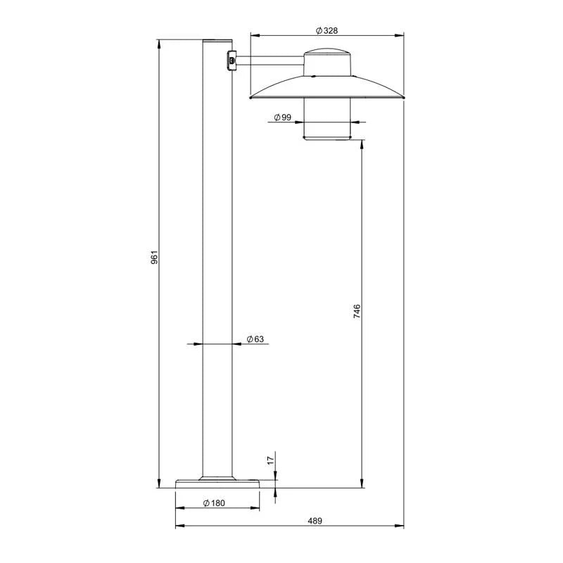 Roger Pradier Aubanne N°3 Floor Lamp | All Square Lighting