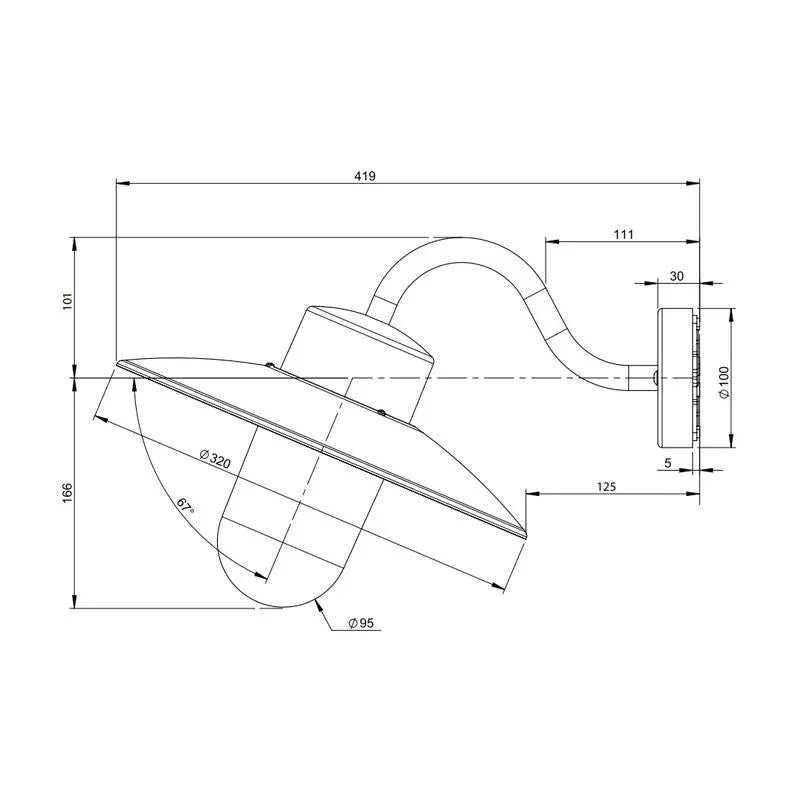 Roger Pradier Belcour N°1 Wall Light | All Square Lighting