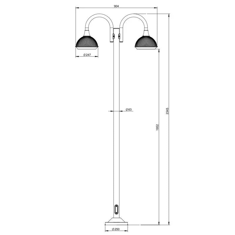 Roger Pradier Boléro N°5 Floor Lamp | All Square Lighting