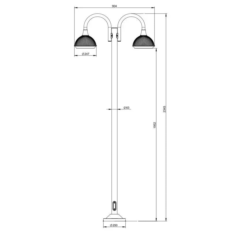 Roger Pradier Boléro N°5 Floor Lamp | All Square Lighting