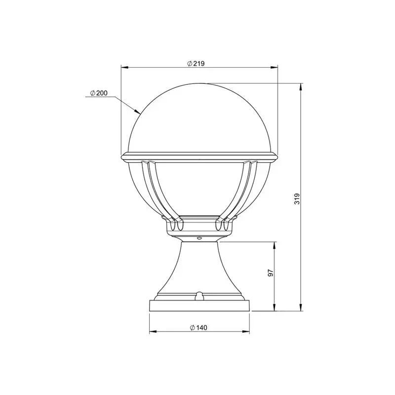 Roger Pradier Boréal N°6 Floor Lamp | All Square Lighting