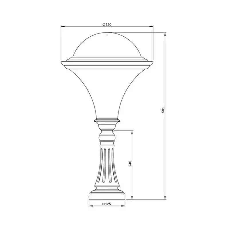 Roger Pradier Dallas N°6 Floor Lamp | All Square Lighting