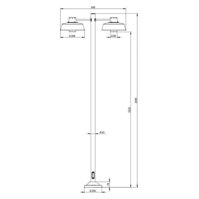 Roger Pradier Faktory N°6 Floor Lamp | All Square Lighting