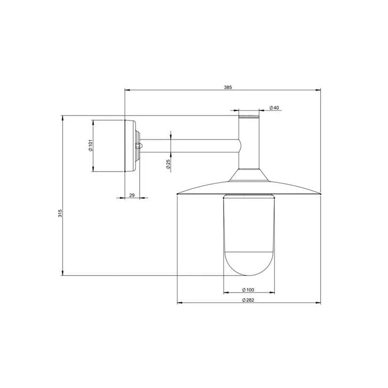Roger Pradier Montana N°2 Wall Light | All Square Lighting