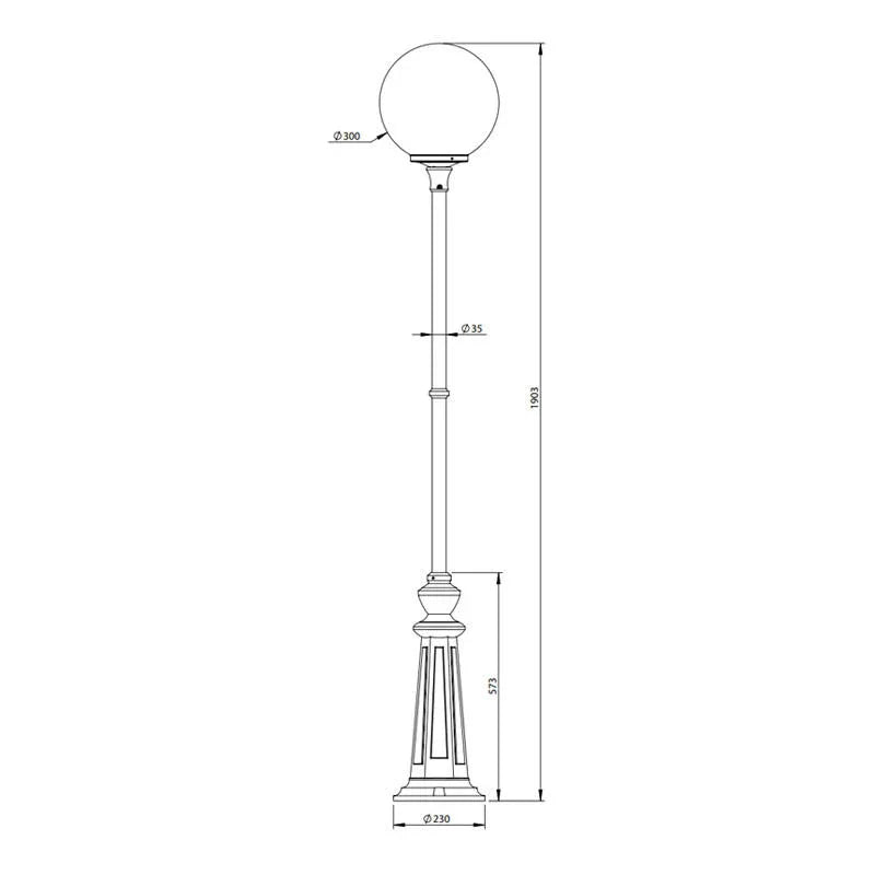 Roger Pradier Moon N°11 Floor Lamp | All Square Lighting