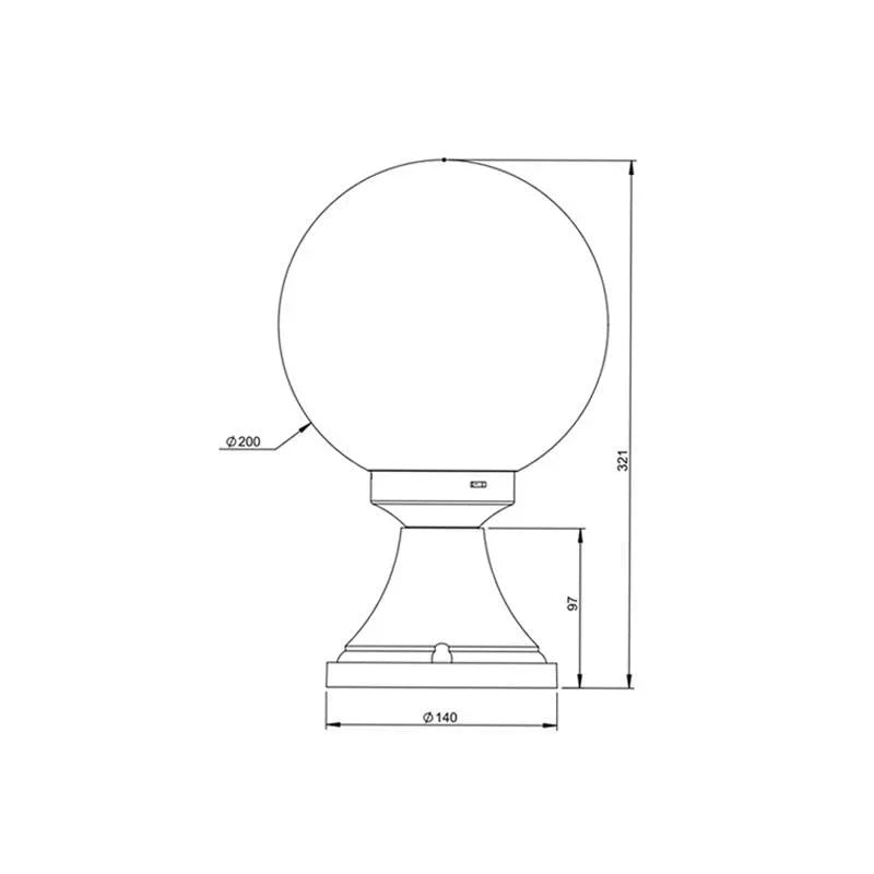 Roger Pradier Moon N°3 Floor Lamp | All Square Lighting