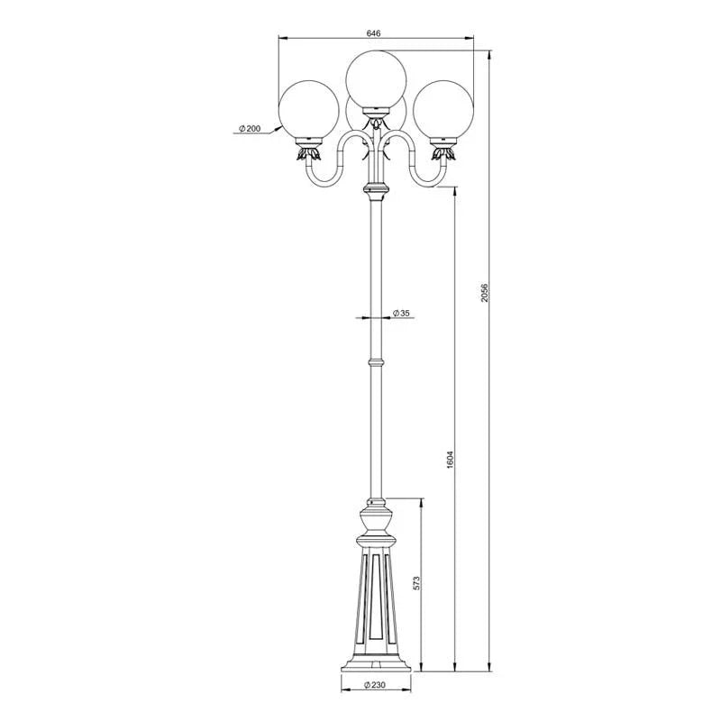 Roger Pradier Moon N°4 Floor Lamp | All Square Lighting