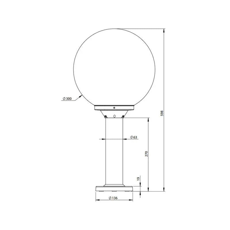 Roger Pradier Moon N°8 Floor Lamp | All Square Lighting