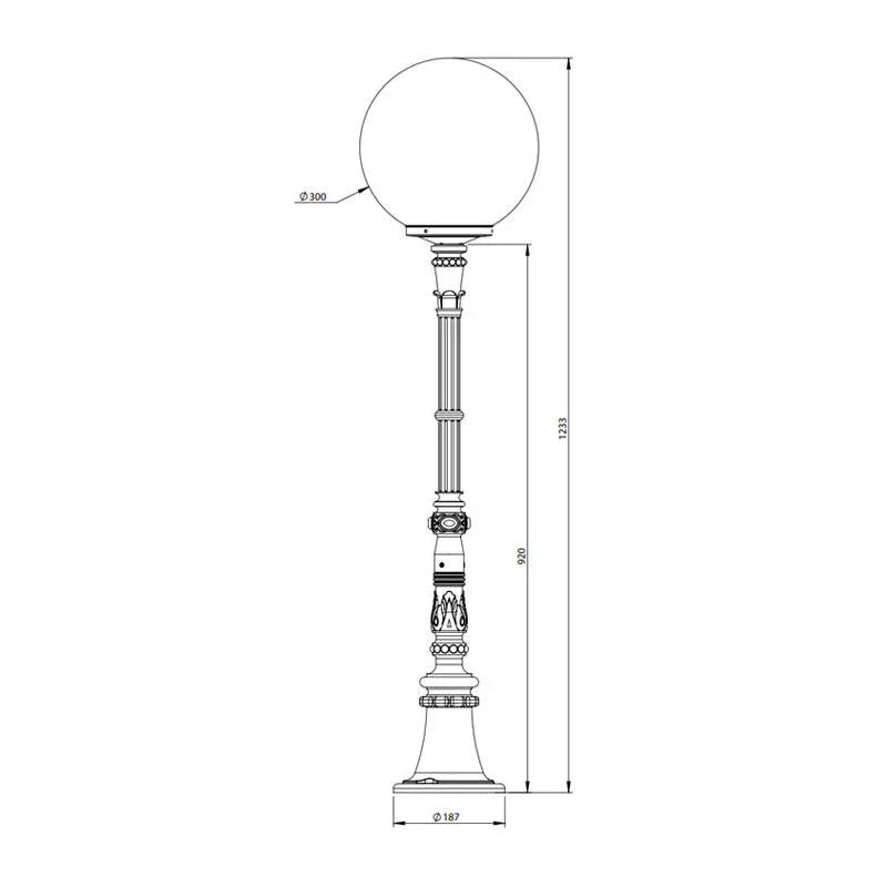 Roger Pradier Moon N°9 Floor Lamp | All Square Lighting
