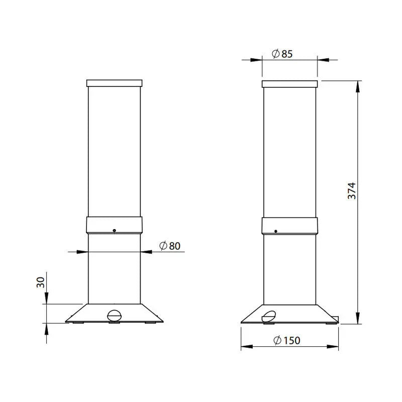 Roger Pradier OL 11 N°3 Floor Lamp | All Square Lighting