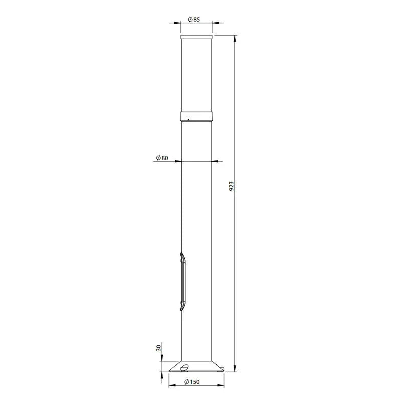 Roger Pradier OL 11 N°4 Floor Lamp | All Square Lighting