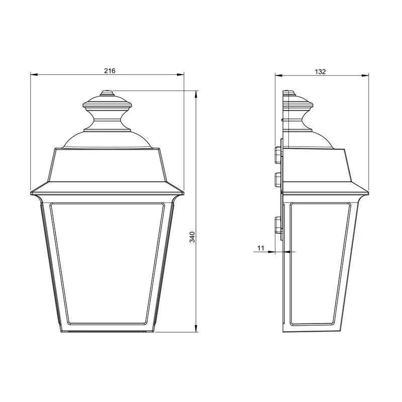 Roger Pradier Place des Vosges 1 Évolution N°2 Wall Light | All Square Lighting