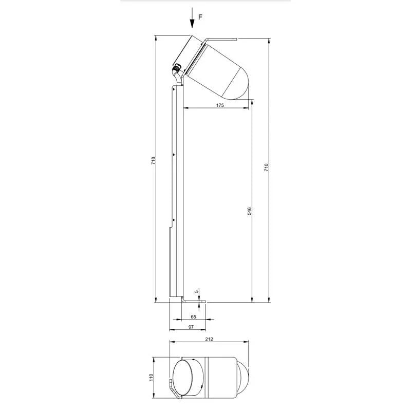 Roger Pradier Sherlock N°2 Floor Lamp | All Square Lighting