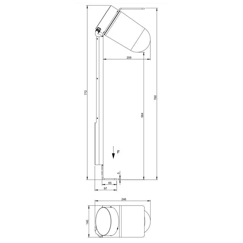 Roger Pradier Sherlock N°4 Floor Lamp | All Square Lighting