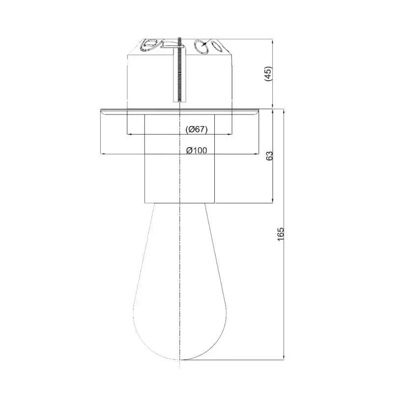 Tekna Cod N126 Ceiling Light | All Square Lighting