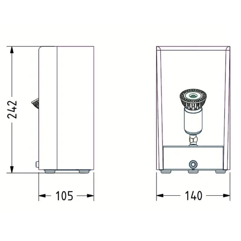 Tekna Coombe N401 Floor Lamp | All Square Lighting
