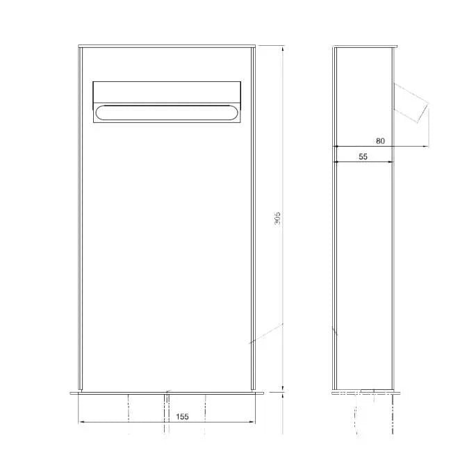 Tekna Creed N125 Floor Lamp | All Square Lighting