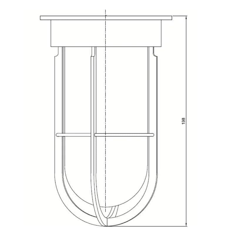 Tekna Docklight N011 Ceiling Light | All Square Lighting