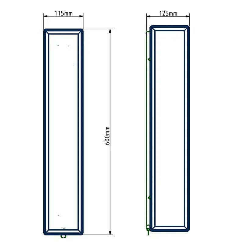 Tekna Hemsby 600 N178 Wall Light | All Square Lighting