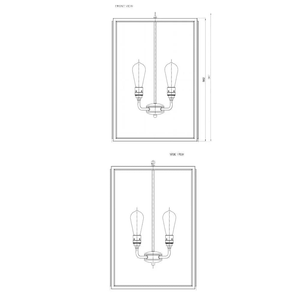 Tekna Ilford N100 Large Pendant Light | All Square Lighting