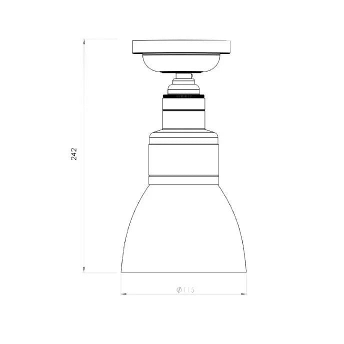Tekna Loft N084 Ceiling Light | All Square Lighting
