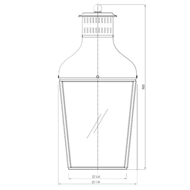 Tekna Montrose N153 Large Pendant Light | All Square Lighting