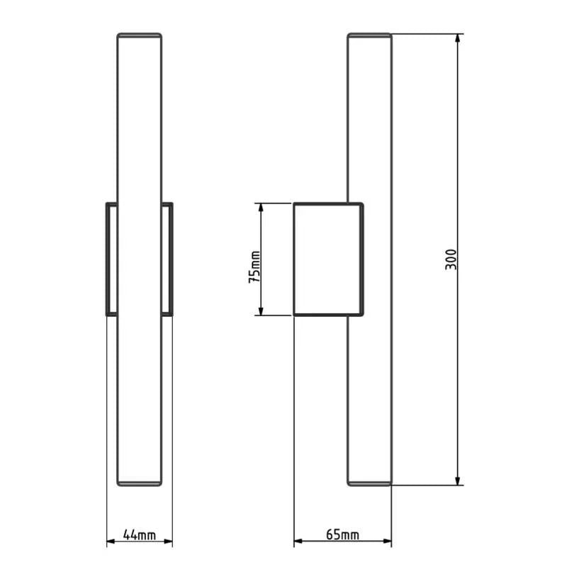 Tekna Phare N135 Single Wall Light | All Square Lighting