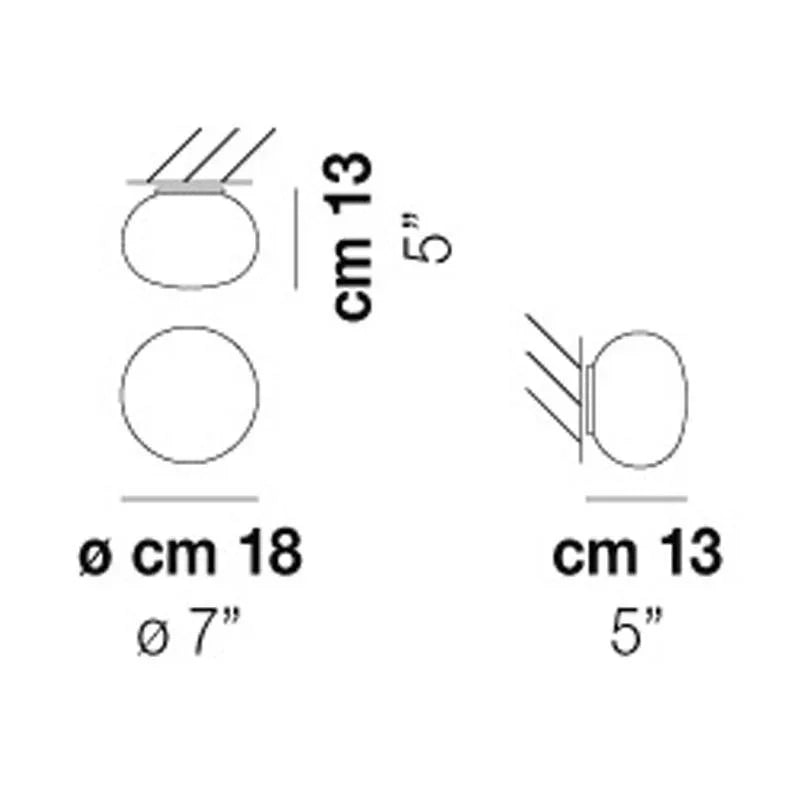 Vistosi Lucciola Wall Light | All Square Lighting