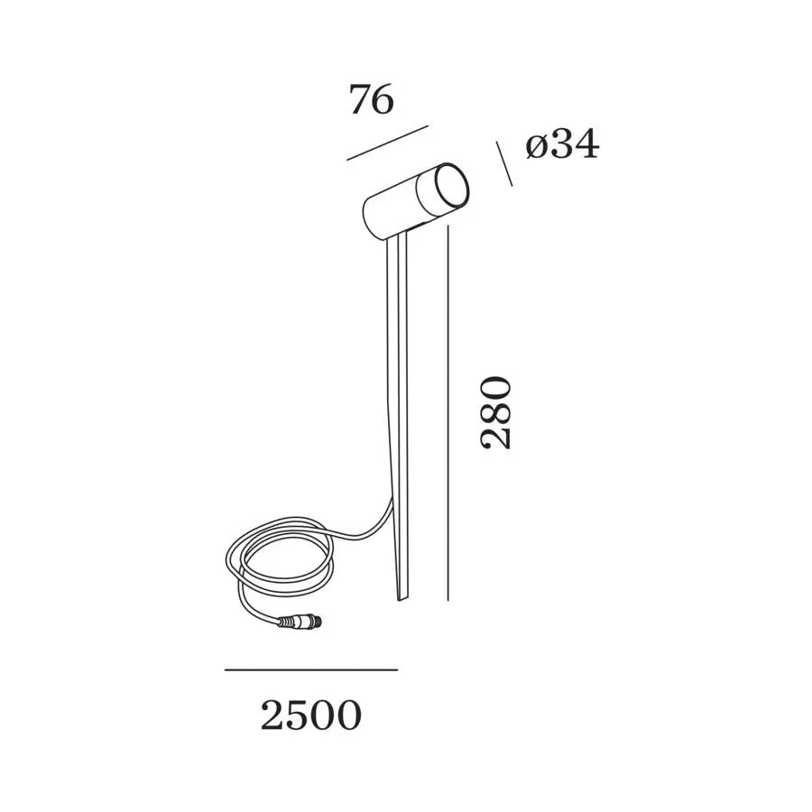 Wever & Ducré Geo 1.0 Spike Light | All Square Lighting