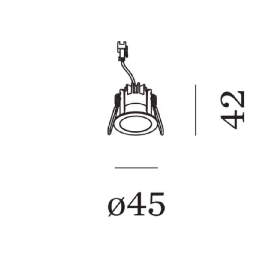 Wever & Ducré Match Point IP44 1.0 Downlight | All Square Lighting