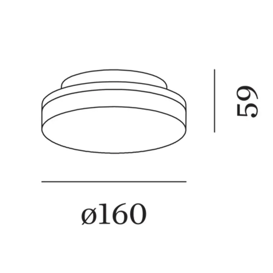 Wever & Ducré Rob 1.6 Ceiling Light | All Square Lighting