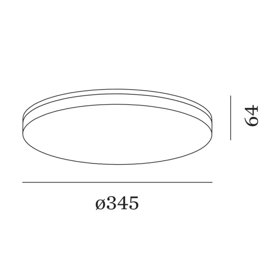 Wever & Ducré Rob 3.5 Ceiling Light | All Square Lighting